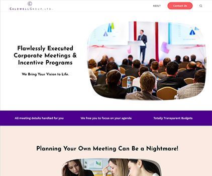 Website Design & Development - Client: Caldwell Group LTD.